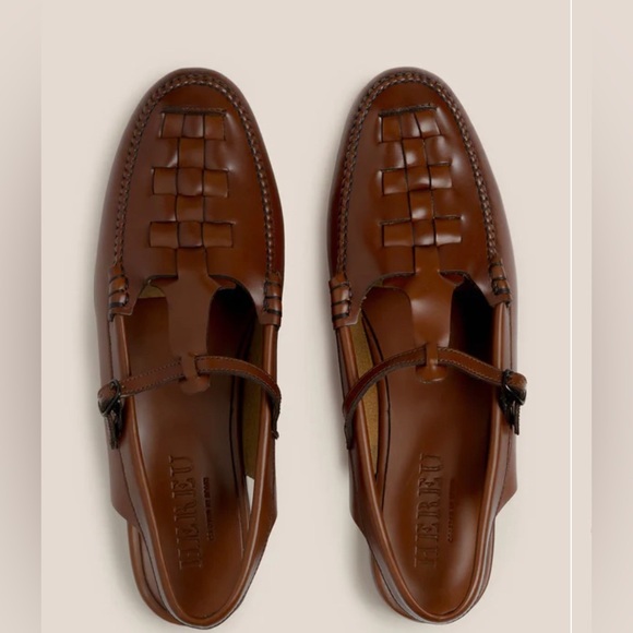 Hereu roqueta slingback t-bar loafer sz 39 - Picture 1 of 5